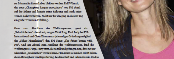 PM Weltkongress Pressebericht 2010